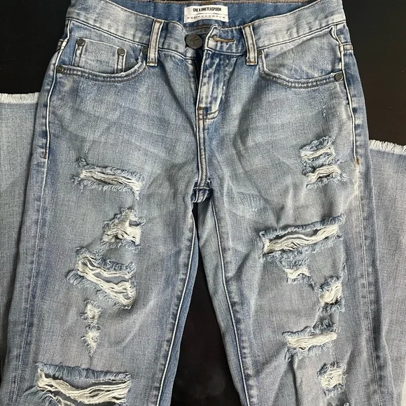 One Teaspoon Ripped Jeans - Picture 4 of 4